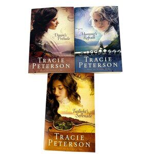 Tracie Peterson Song of Alaska Series 3 Book Set Historical Christian Romance No
